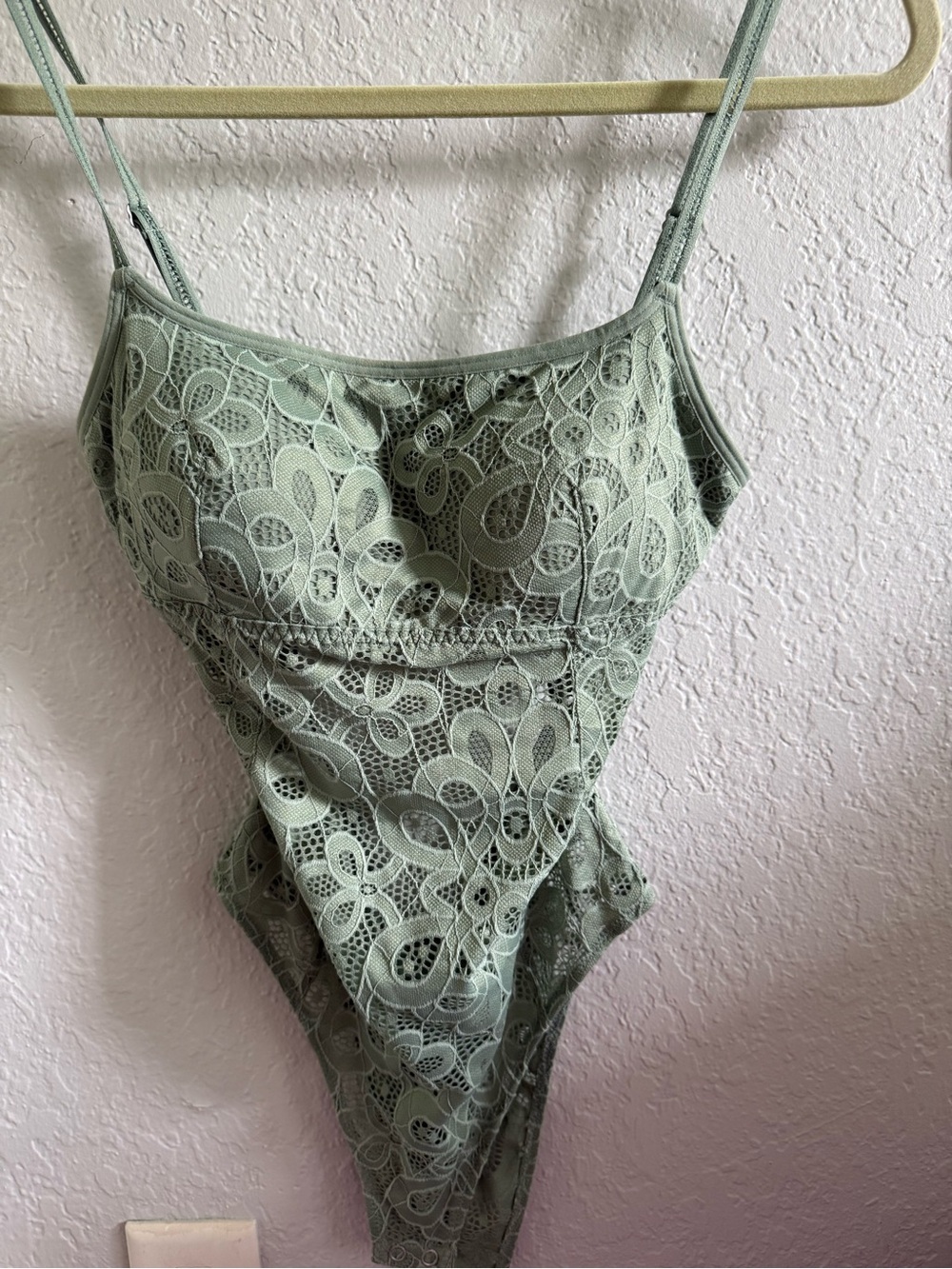 Gilly Hicks Lace Body in Sage Green